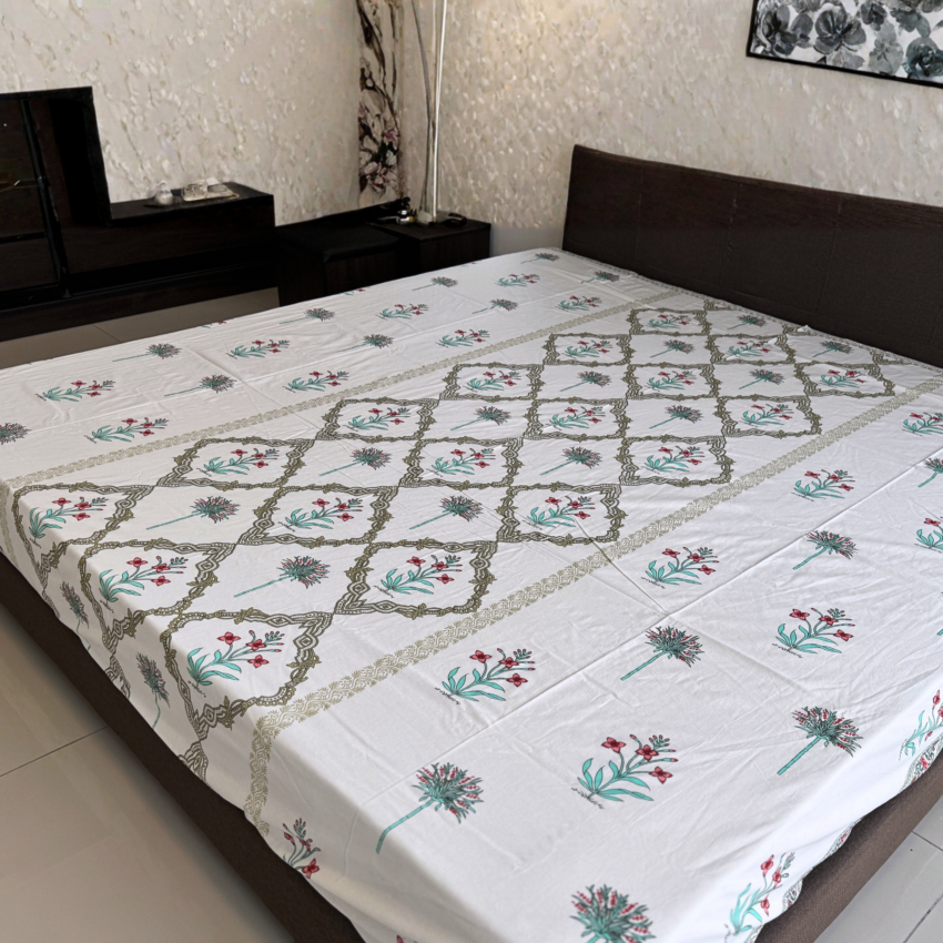 Bedsheet (1 bedsheet + 2 pillow cases) 009